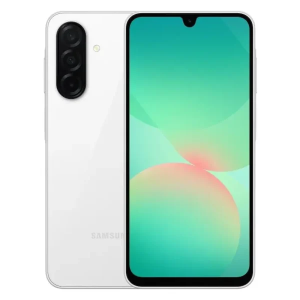 Samsung Galaxy A25 5G color blanco – smartphone moderno y minimalista