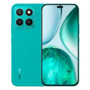 HONOR X8C en color Verde Marte - vista frontal y trasera