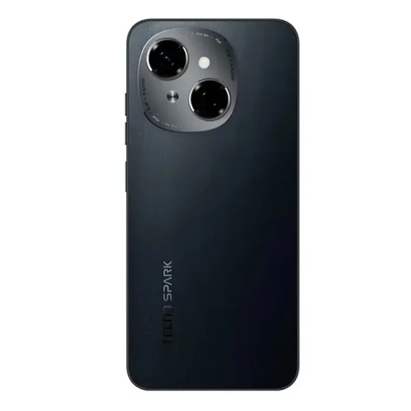 TECNO Spark Go 1 color Negro parte tracera