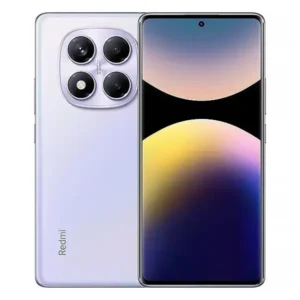 Xiaomi Redmi Note 14 Pro 4G en color Morado Aurora - reflejo iridiscente y moderno.